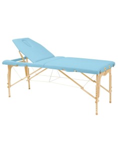 Camilla Ecopostural Plegable Madera 2 cuerpos C3214