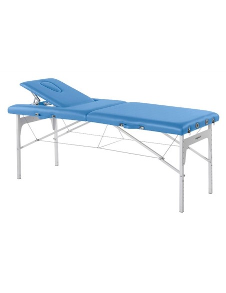 Camilla Ecopostural Plegable Aluminio 2 cuerpos C3409