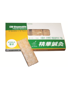 Chincheta coreana estéril con adhesivo 100 unds.