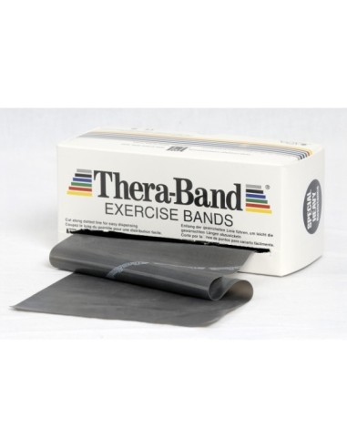 Cintas elásticas Thera-Band negra