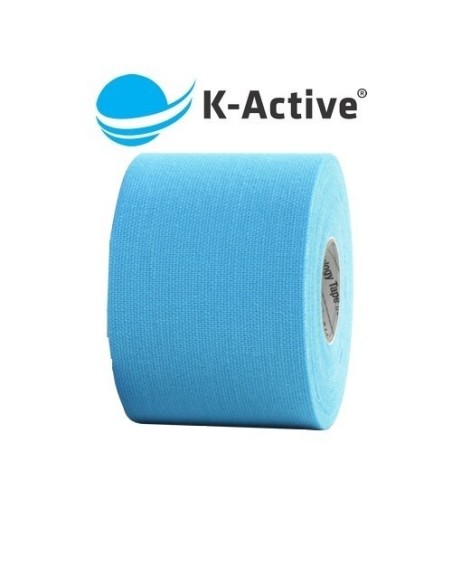 Kinesio K-ACTIVE 5cmx5m. vendaje neuromuscular azul