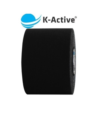 Kinesio K-ACTIVE 5cmx5m. vendaje neuromuscular negro