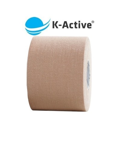 Kinesio K-ACTIVE 5cmx5m. vendaje neuromuscular beige