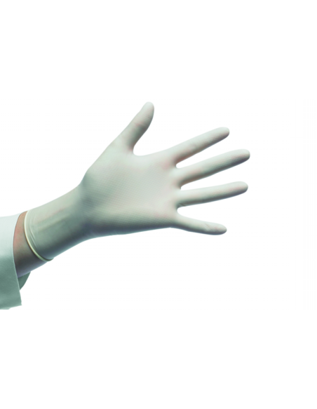 Guantes de látex no estéril con polvo