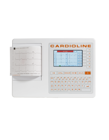 Electrocardiógrafo 6 canales Cardioline ECG100S