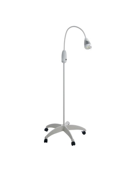 Lámpara exploración Luxiflex LED con pie rodable