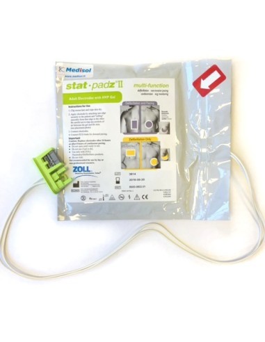 electrodos adulto Stat-Padz II para desfibrilador Zoll