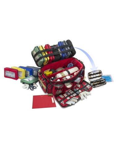 Bolsa emergencias CRITICAL para soporte vital...
