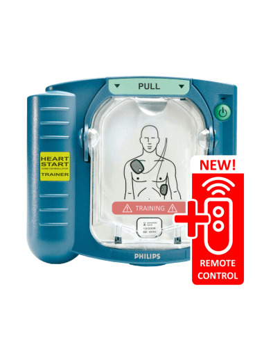 Simulador Philips Heartstart HS1 AED con control remoto