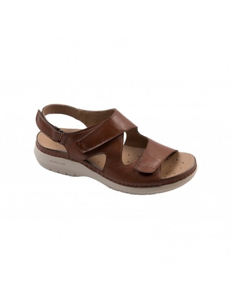 Sandalia CAMELIA.  C5608 color marrón claro