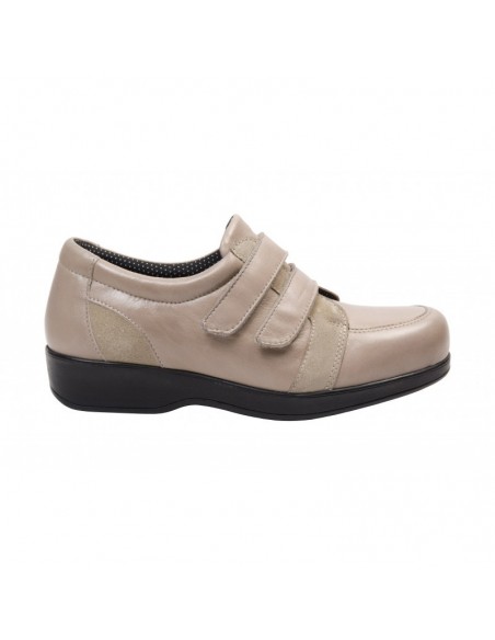 Zapato pie diabético MODELO LUISA Beige