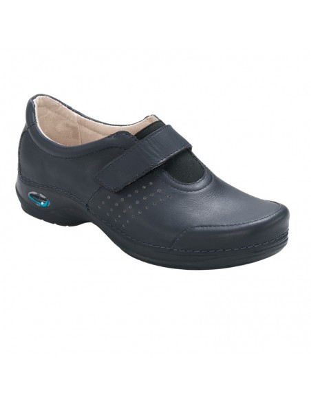 Zapato mocasín con velcro Wash´Go MILAO Azul marino