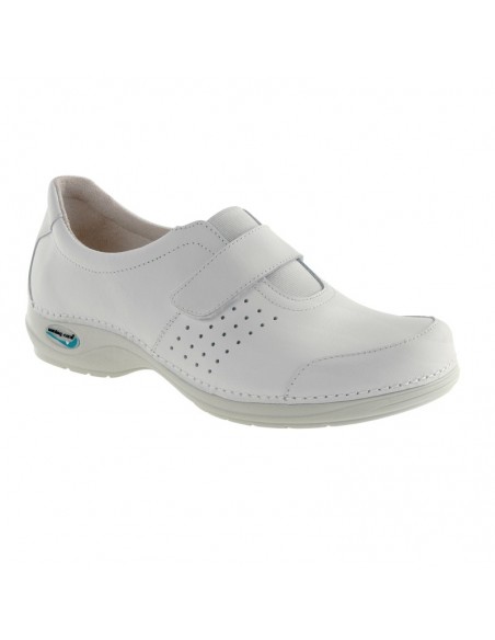Zapato mocasín con velcro Wash´Go MILAO Blanco