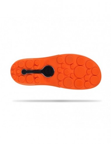 Zueco CLOG WOCK Nursing Care Blanco/ Naranja