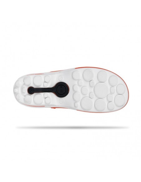 Zueco CLOG WOCK Nursing Care Naranja/ Blanco