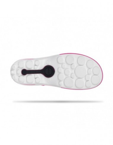 Zueco CLOG WOCK Nursing Care Fucsia/ Blanco