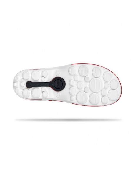 Zueco CLOG WOCK Nursing Care Rojo/ Blanco